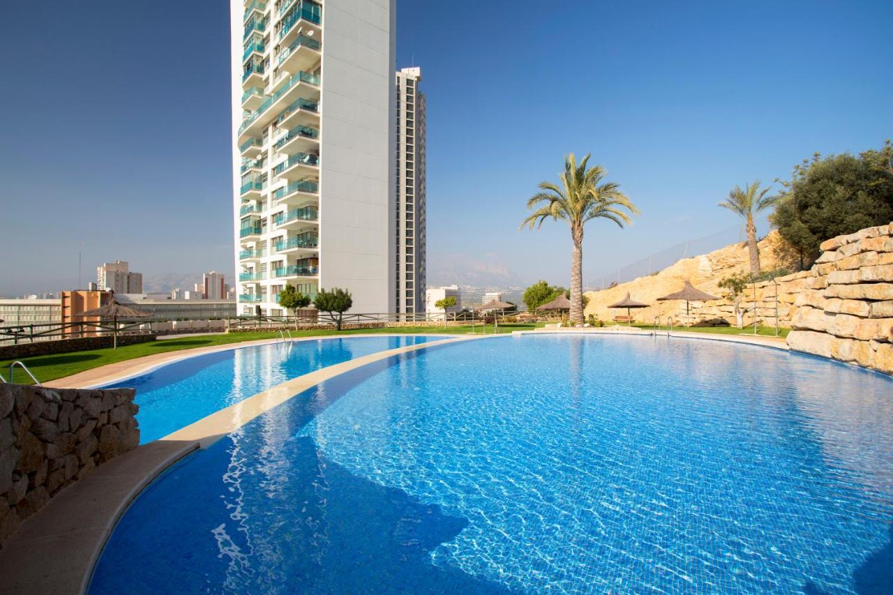Skyline 14 Large And Sunny All-Day Balcony With Stunning Sea Views Бенидорм Екстериор снимка